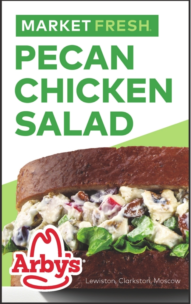 Pecan Chicken Salad, Arby's, Moscow, ID
