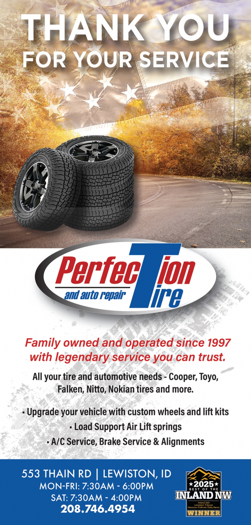Perfection Tire Lewiston Idaho